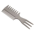 thumbnail image 4 of Herramienta de peluquería para hombres: peine, alisador, rizador, aceite para peinar el cabello (peine de horquilla), 4 of 14