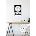 thumbnail image 6 of NFL Pittsburgh Steelers - Logo 21 Wall Poster, 14.725" x 22.375", 6 of 10