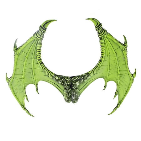 Adult Super Soft Dragon Wings Green