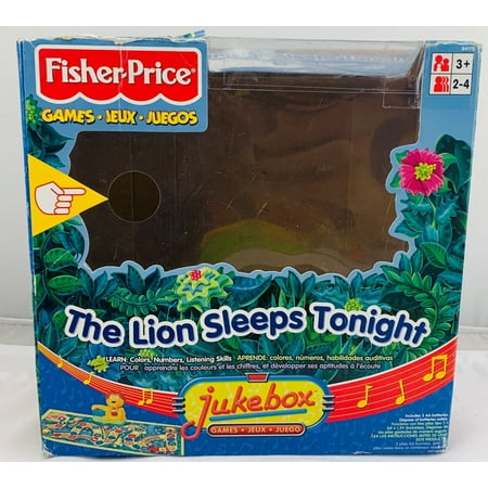 Lion Sleeps Tonight Electronic Game - 2004 - Fisher Price - New
