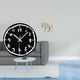 thumbnail image 2 of Reloj de pared,Reloj de pared silencioso y decorativo que no hace tictac,Reloj moderno de 12 pulgadas para pared de casa o oficina,sencillo.,Figura de elefante,Escultura rústica de elefante de, 2 of 8