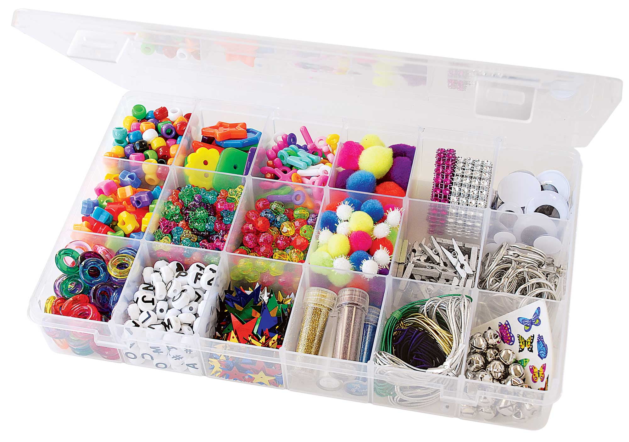 The Beadsmith® 18-Compartment Organizer Box