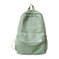 thumbnail image 3 of Mochila color sólido para computadora portátil Sunnimix Mochila de color sólido Verde, 3 of 7
