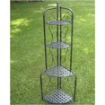 thumbnail image 1 of Pemberly Row Iron Folding Indoor Outdoor 4-Tier Bakers Rack, 1 of 2