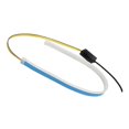 thumbnail image 4 of 2 piezas de luz de señal de luz antinieb intermitente LED para coche Azul + amarillo Baoblaze Tira de luz LED para maletero, 4 of 8