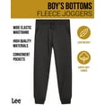 thumbnail image 2 of Lee Boys' Sweatpants - 4 Pack Basic Cozy Active Fleece Jogger Pants with Pockets (4-20), 2 of 7