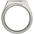 thumbnail image 2 of Titanium Satin & Polished Diamond Band, 2 of 8