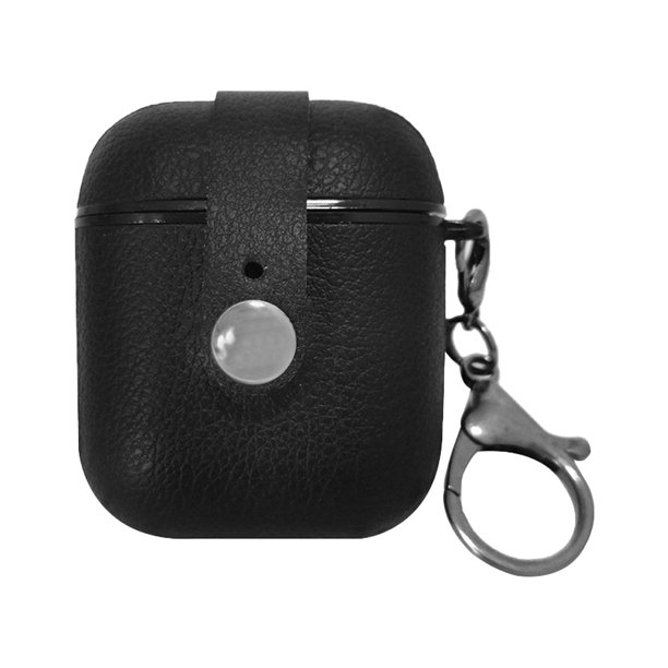 ColoMX Cubierta de auriculares inalámbrico Protective PU Cover compatible con AirPods 1/2
