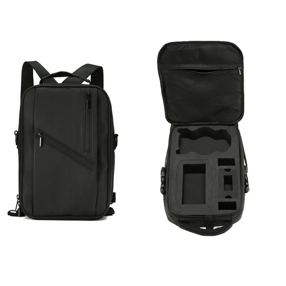 Travel Backpack for DJI Mini 5 Pro, Portable Storage Shoulder Bag Waterproof Protective Carrying Case for DJI RC-N3/RC 2 Remote Control, Battery Charging Hub and Accessories
