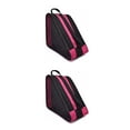 thumbnail image 4 of Sonducket Patines de malla lateral para patines, bolso para zapatos, protectora, bolsa para zapatos de patín, compartimento de colección en Rosado 2piezas Sonducket CBP265176, 4 of 6