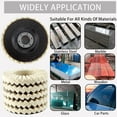 thumbnail image 5 of S SATC 5in Wool Felt Flap Disc Metal working Polishing Buffing Wheel For Angle Grinder, 5 of 5
