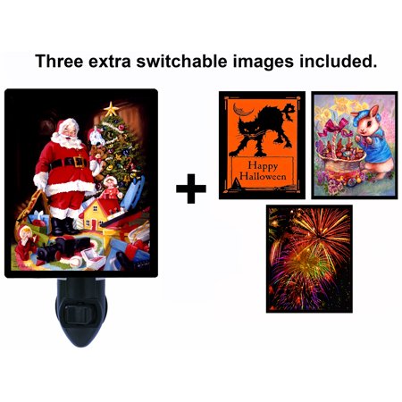 - Night Light - Switchable Photos Included - Holidays - Christmas - Halloween - Easter - 4th of July