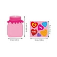 thumbnail image 2 of BESTSKY 72 PCS Valentine's Day Craft Kits DIY Heart Craft for Kids,Make Your Own Valentines Hearts Ornament Bulk Valentine's Day Paper Decorative Kit for Home Class Game Activities, 2 of 7