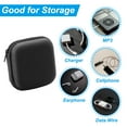 thumbnail image 5 of Uxcell 2.95x2.95" Electronic Organizer Case, 2Pcs EVA Hard Waterproof Carrying Case, 5 of 5