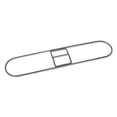 thumbnail image 2 of Clip-On Dust Mop Frame, 18w X 5d, Zinc Plated | Bundle of 5 Each, 2 of 2