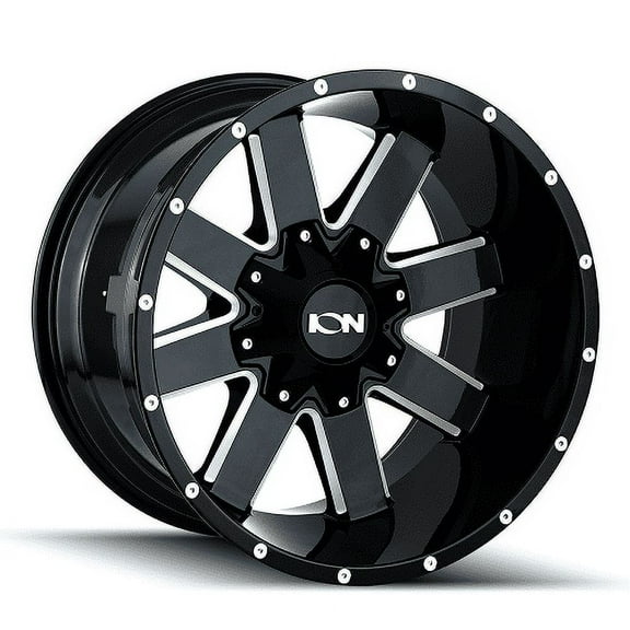 Ion 141 20X9 6X135/6X139.7 -3Et 106Cb Gloss Black Milled
