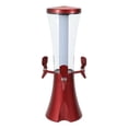 thumbnail image 3 of Dispensador de Cerveza, Tubo Dispensador de Bebidas de 3 L con Grifo con Luces LED Dispensador de Bebidas Líquidas Barril de Cerveza para Barra de Rojo, 3 of 8
