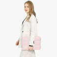 thumbnail image 5 of MOSISO 9-11 inch Tablet Sleeve Case for iPad A16 2025, iPad Air 11 inch M3 M2, iPad Pro 11 M4, iPad 10/9/8/7th, Galaxy Tab A9+/S9/S8/Plus 11, Rectangle Quilted Puffy Carrying Case, 5 of 7