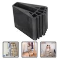 thumbnail image 3 of KAKOWELY Ladder Feet Cover Rubber Ladder Protector Replacement Ladder Foot Cushion Ladder Step Cover,3.66"X2.52"X2.48", 3 of 5