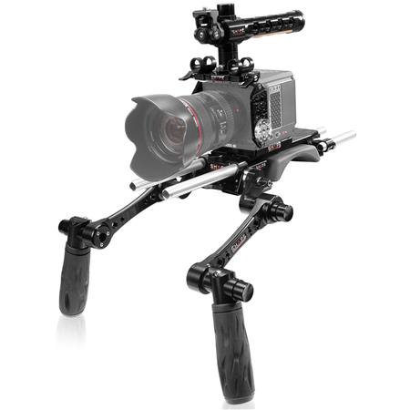UPC: 0629266102381 | Camera Cage Kit with Top Handle  Shoulder Baseplate  Quick Handle for RED KOMODO