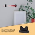thumbnail image 2 of OULII 2Set Bat Hanger for Baseball Bats Black Wood and Synthetic Material, 2 of 5