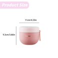 thumbnail image 3 of YSTIANN Hot Food Flask 304 Stainless Steel, Vacuum Insulated Lunch Box, Leakproof Wide Mouth Thermos with Foldable Spork, for School Office Picnic Breakfast and Soup WJ94-5635, 3 of 8