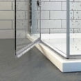 thumbnail image 3 of 2pcs 900mm Shower Door Seal - Straight/curved Glass, 46mm, Max Clearance 20mm-ZZY, 3 of 5