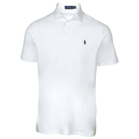 Polo Ralph Lauren - Polo RL Men's Interlock Polo Shirt (White, XX-Large ...