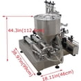 thumbnail image 3 of Desktop Fully Automatic Double Head Paste Filling Machine Paste Syrup Honey Filling Packing Machine, 3 of 16