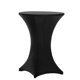 thumbnail image 2 of Manteles de mesa de cóctel Tina's Highboy de spandex, 30 x 42 cm, color negro, paquete de 6, 2 of 7