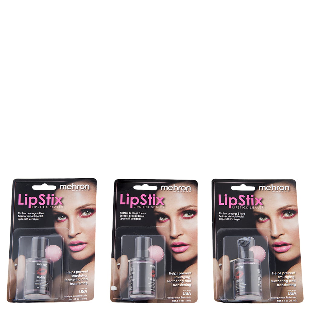 Mehron LipStix Lipstick Sealer 3 ct .5 oz - Walmart.com.