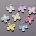 thumbnail image 5 of U8MO 20pcs 10mm Cross Shape Flower Crystal Glass Loose Beads Lot For Jewelry Making-1#, 5 of 6