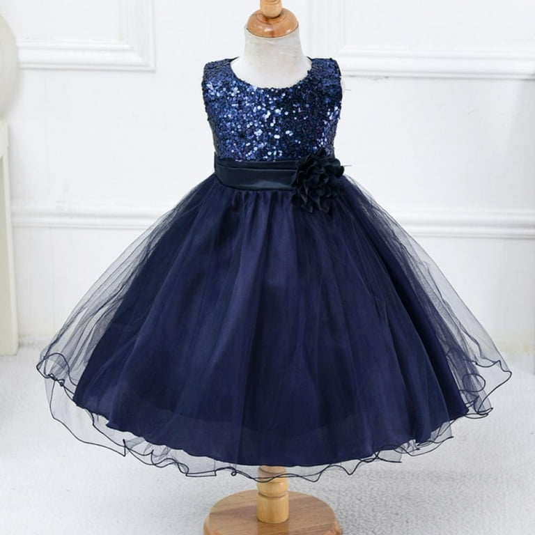 Navy blue gown for kids hotsell