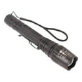 thumbnail image 3 of Linterna recargable a prueba de agua, linterna con Zoom de luz fuerte de largo alcance para patrulla de acampada al aire libre, 3 of 5