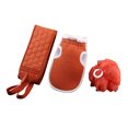 thumbnail image 1 of Exfoliante Tela Baño Limpieza 3pcs Kit Cuerpo Multifunción Portátil para Hombres Mujeres, 1 of 7