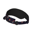 thumbnail image 3 of Kll Sport Sun Visor Hats Ball Caps Empty Top Baseball Sun Cap For Men Women-Mushrooms3, 3 of 8
