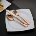 thumbnail image 3 of Utensilios portátiles, juego de cubiertos de viaje para acampar, incluido cuchillo, tenedor, cuchara, palillos, cepillo de limpieza, cubiertos portátiles, 3 of 5
