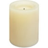 Candle Impressions Scented Inglow 4" Flameless Candle, Ivory, Set of 6