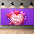 thumbnail image 5 of Heart Balloon Decoration Happy Mother's Day Celebration Banner Decorative Design Love Theme Party Decoration for Family Gathering Home Decor Special Event, 5 of 9