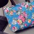 thumbnail image 7 of NUZYZ Rose Flower Printed Women Canvas Big Capacity Shopping Handbag Tote Shoulder Bag, 7 of 7