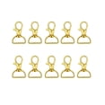 thumbnail image 5 of Matsuzay Llavero de 10 Uds., llavero de diario, colgante de Hardware resistente multifuncional, anillos divididos, llavero dorado Oro 2piezas, 5 of 5