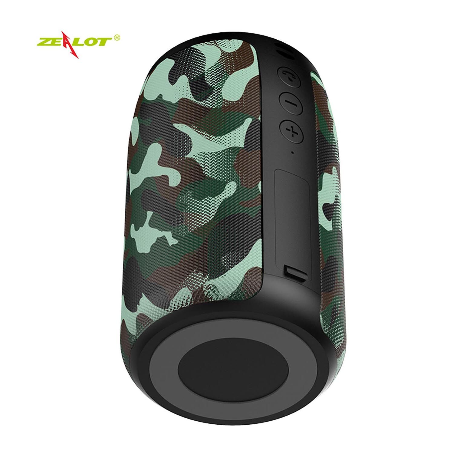 ZEALOT S32 Portable Wireless Bluetooth Speaker 5W Subwoofer Outdoor Sound Box Music Player U Disk TF Card Reader AUX-IN 2000mAh Battery