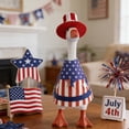 thumbnail image 3 of HWRETIE Outdoor Decor Raincoat-style Clothes Porch Courtyard Dress Holiday Suit for 23 Inch Cement Gooses Statue, 3 of 9