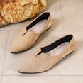 thumbnail image 4 of Women's Casual Shoes Everyday Wear Versatile Slip on Design Work Casual Outings Comfortable Flat Sole Womens Casual Shoes Slip On Shoes Women Comfort Shoes for Women Comfortable Work Shoes for Women, 4 of 6