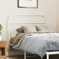thumbnail image 1 of vidaXL Metal Headboard White 100 cm, 1 of 4