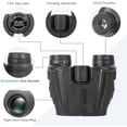 thumbnail image 5 of 12X25 High Powered Binoculars for Adults and Kids, Compact mini Folding Lightweight Binoculars with FMC Coated Lens Clear Vision for Bird Watching, Hunting, Concert and Sports Games （1pcs， black）, 5 of 5