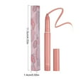 KEGUALV Lip Care Sharpenable Lipstick Pencil Lip Line Precise Tips Lip Crayon Lip Gloss Lip