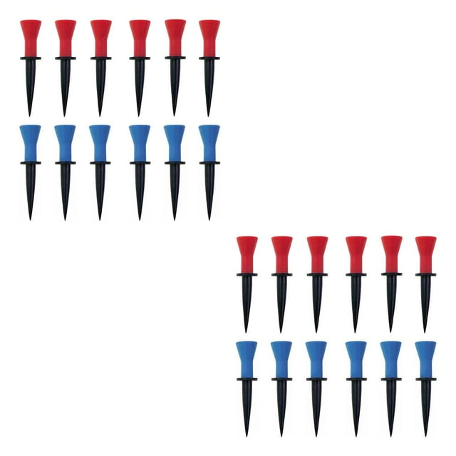 Soportes de plástico para pelotas de golf Sonducket Paquete de 12 para práctica interiores exteriores