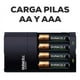 thumbnail image 4 of Duracell Cargador con 8 Pilas Aa 2500mah 1.2v + 4 Pilas Aaa 900mah 1.2v Recargables, 4 of 5