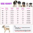 thumbnail image 3 of Large Dog Cold Weather Coat, Dog Warm Pajamas Onesie, Soft Winter Dog Sweaters Jacket PJS for Medium Large Dogs Pink Heart 30#, 3 of 7